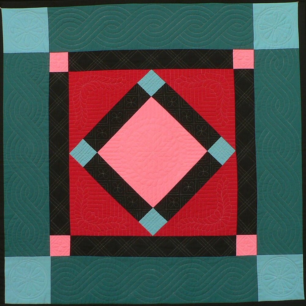 Hand made art/wall quilt